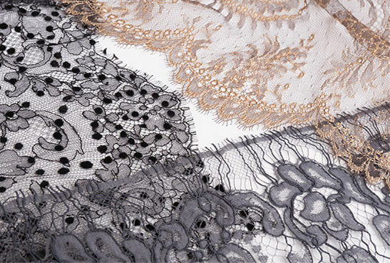 Encajes, Chantillys y Blondas